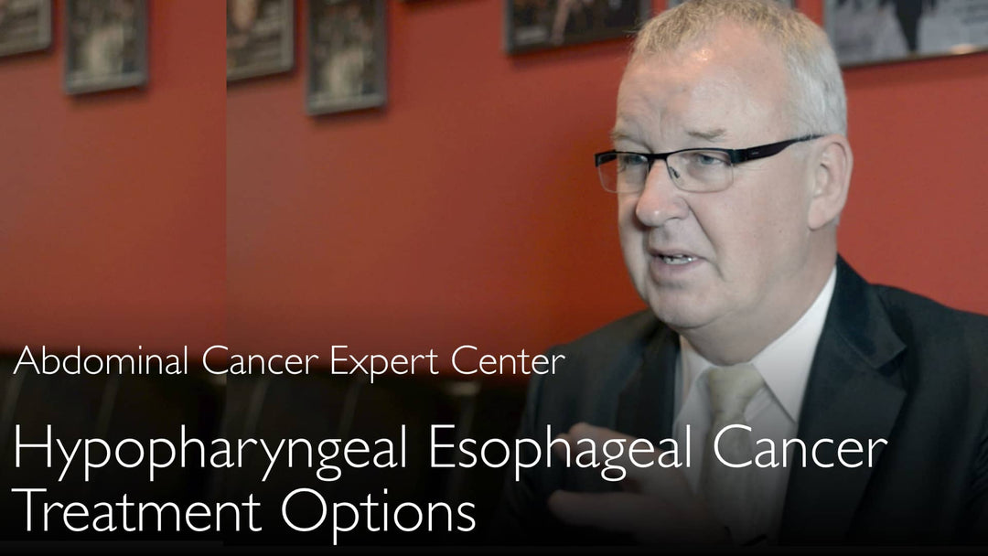 Behandling av hypofarynxcancer. Behandlingsalternativ för matstrupscancer. 2