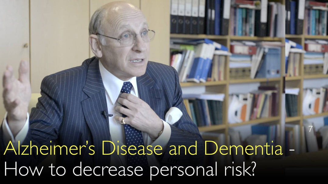 Alzheimers sjukdom och demens. Hur kan du minska din personliga risk? 7 sätt.