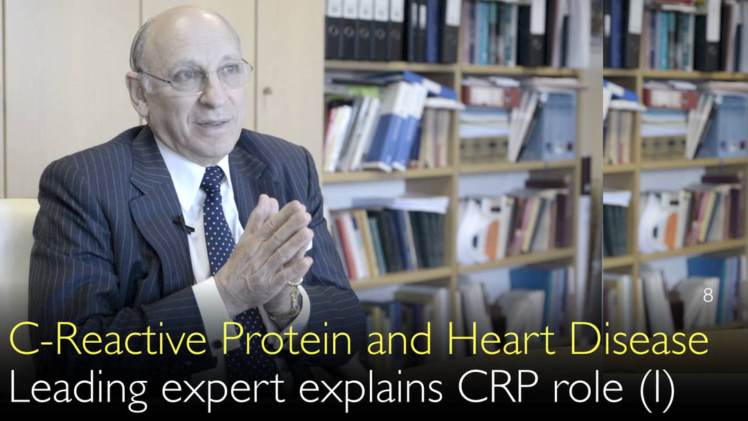 C-reaktivt protein och hjärtsjukdom. Framstående expert förklarar CRP:s roll. Del 1 av 2. 8