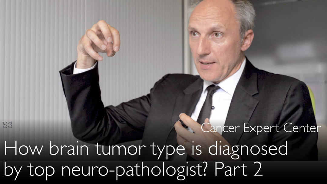 Hur diagnostiseras hjärntumörtyp? Neuroonkologisk expert förklarar. Del 2 av 2.