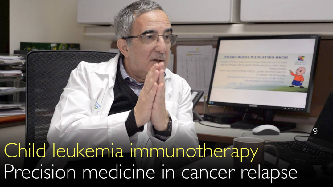 Immunoterapi vid barnleukemi. Precisionsmedicin vid återfall av barncancer. Prognos. 9
