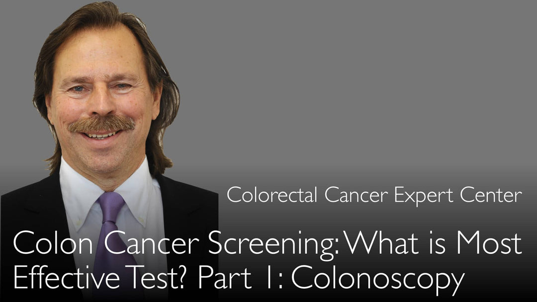 Tjocktarmscancerscreening. Vilket test är mest effektivt? Del 1 av 2. Koloskopi. 1-1