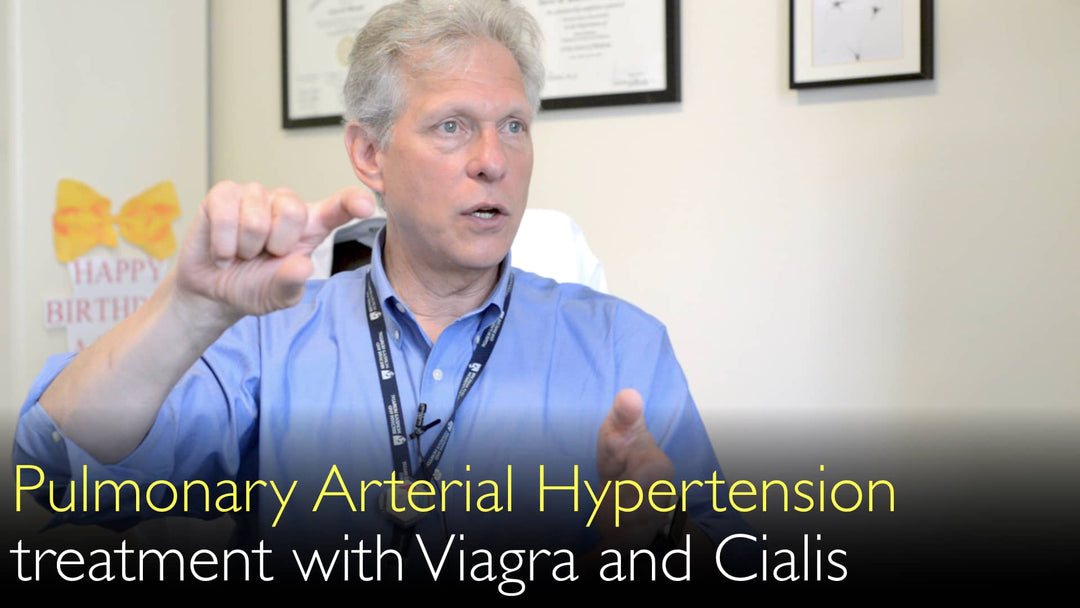 Behandling av pulmonell artärhypertension med Viagra och Cialis 
 Sildenafil, tadalafil och riociguat används i behandlingen av pulmonell artärhypertension.