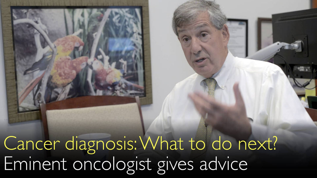 Ny cancerdiagnos – vad händer nu? Framstående onkolog ger svar.
