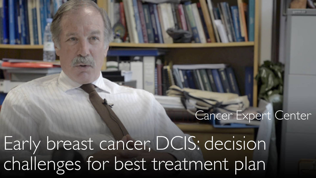 Behandling av tidig bröstcancer (DCIS) 
 
 
 Behandling av DCIS (Duktalt Carcinoma In Situ) 
 För att fastställa den bästa behandlingen vid DCIS (duktalt carcinoma in situ) bör