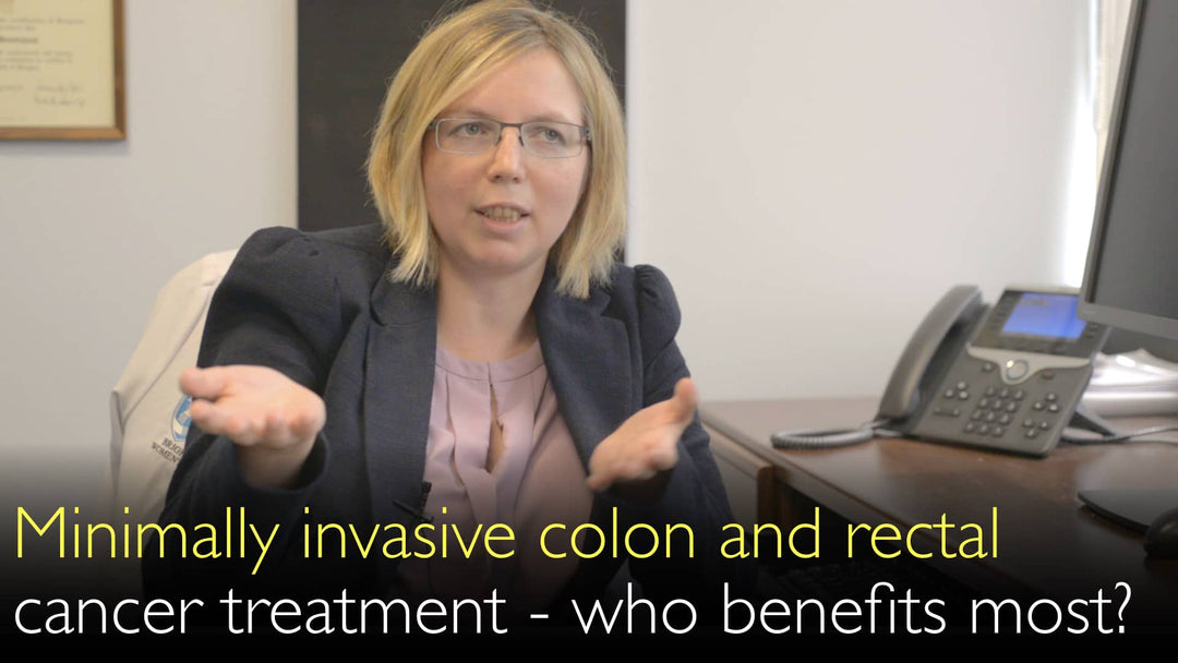 Minimalinvasiv behandling av koloncancer och rektalcancer. Vem får mest ut av det?