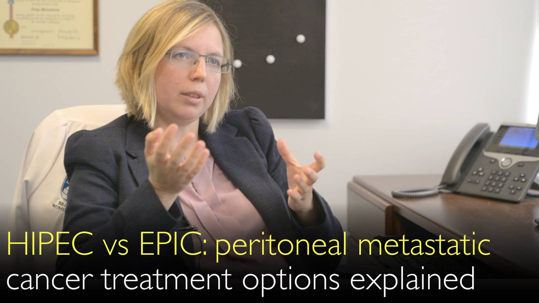 HIPEC kontra EPIC. Jämförelse av behandlingsmetoder vid peritonealcancer med metastaser.