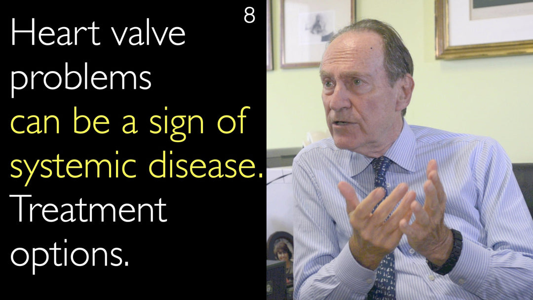 Hjärtklaffproblem kan vara ett tecken på en systemisk sjukdom