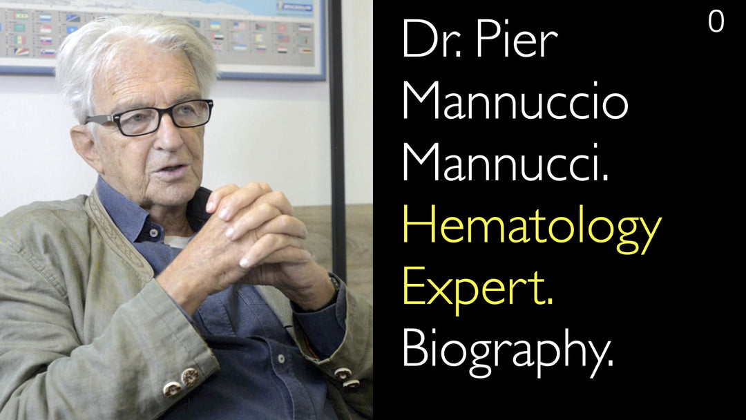 Dr. Pier Mannuccio Mannucci. Expert i hematologi. Biografi. 0