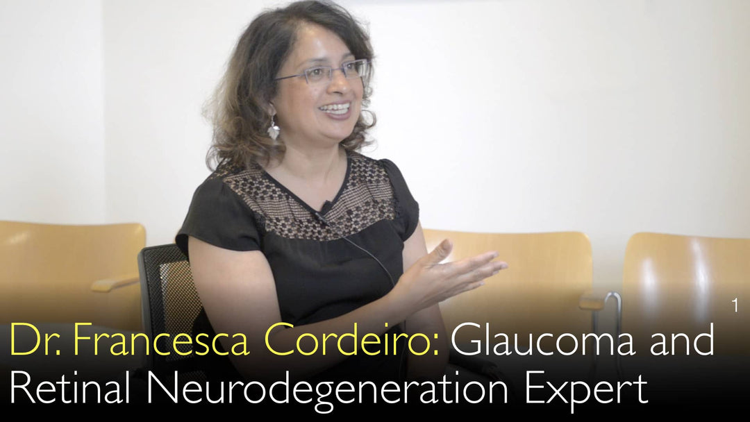 Dr. Francesca Cordeiro. Expert på glaukom och retinal degeneration. Biografi. 0
