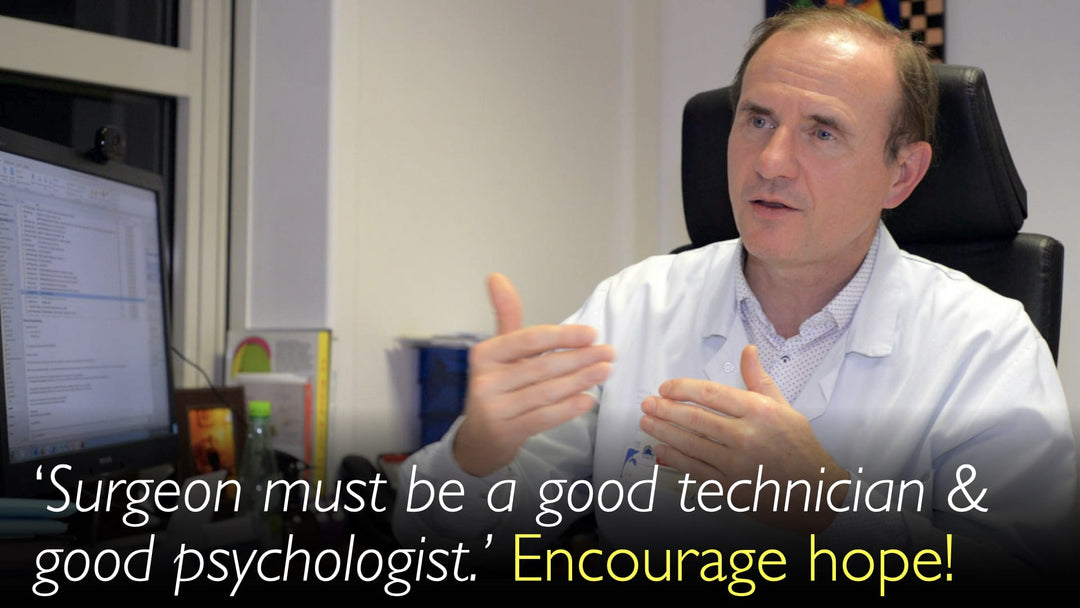 Kirurgen kan påskynda patientens återhämtning genom följande åtgärder:
1