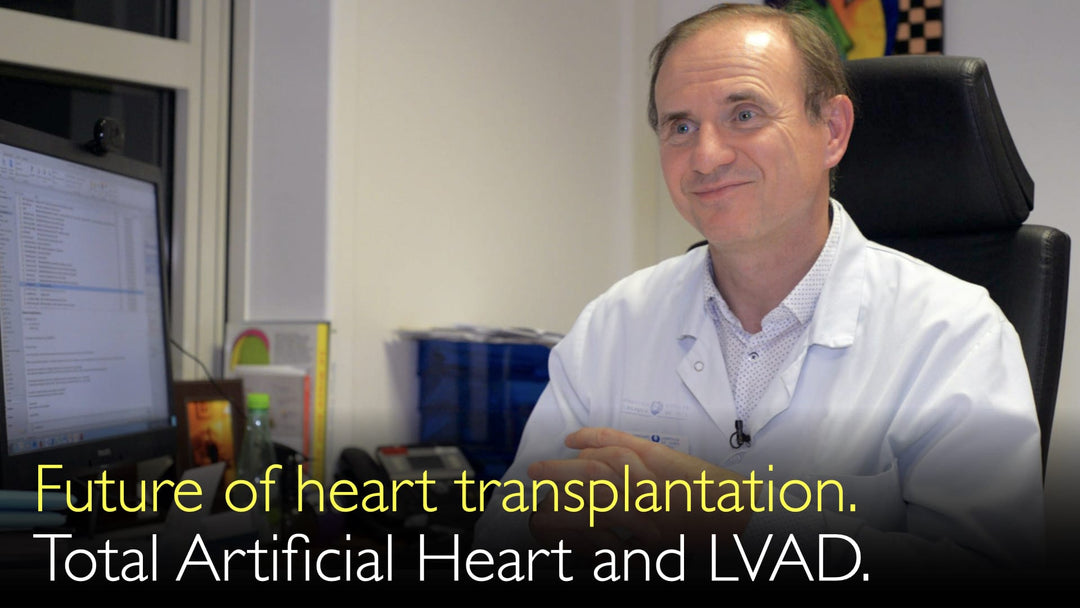 Framtiden för hjärttransplantationer. Vänsterkammarassistans (LVAD). Totalt konstgjort hjärta (TAH). 10