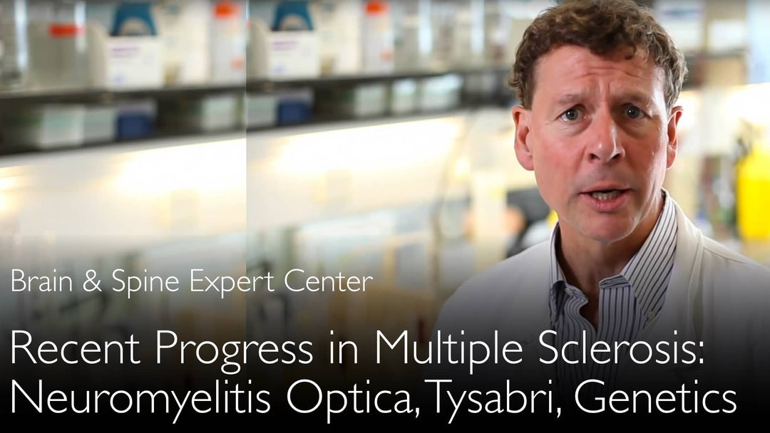 Behandling av multipel skleros. Neuromyelitis optica. Tysabri. Precisionsmedicin. Del 2 av 3. 8