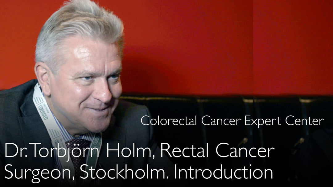 Dr. Torbjörn Hom. Kirurg med specialisering på rektalcancer. Biografi. 0
