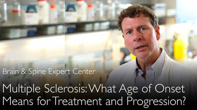First symptoms of Multiple Sclerosis. What age of onset means for treatment and prognosis of multiple sclerosis. 10