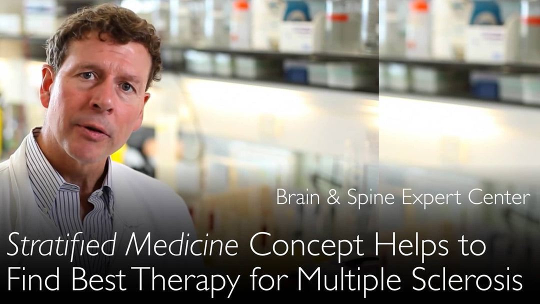 Stratified Medicine. Precision medicine for best treatment of multiple sclerosis. Estimation of prognosis. 14
